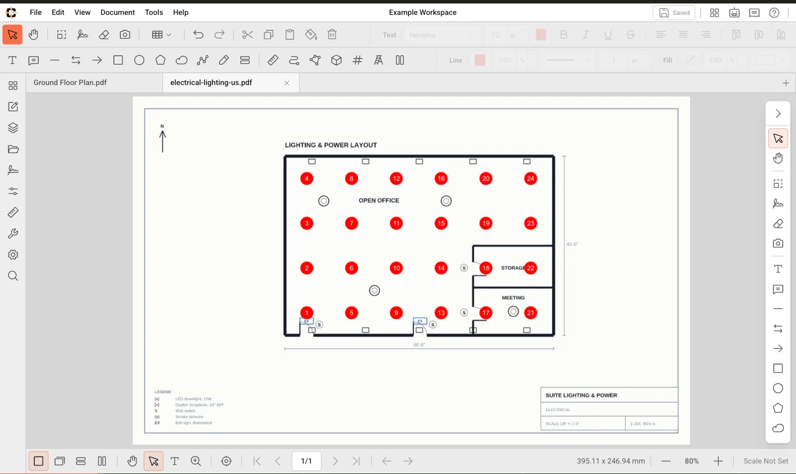 ContractorCounter workspace: Count markers