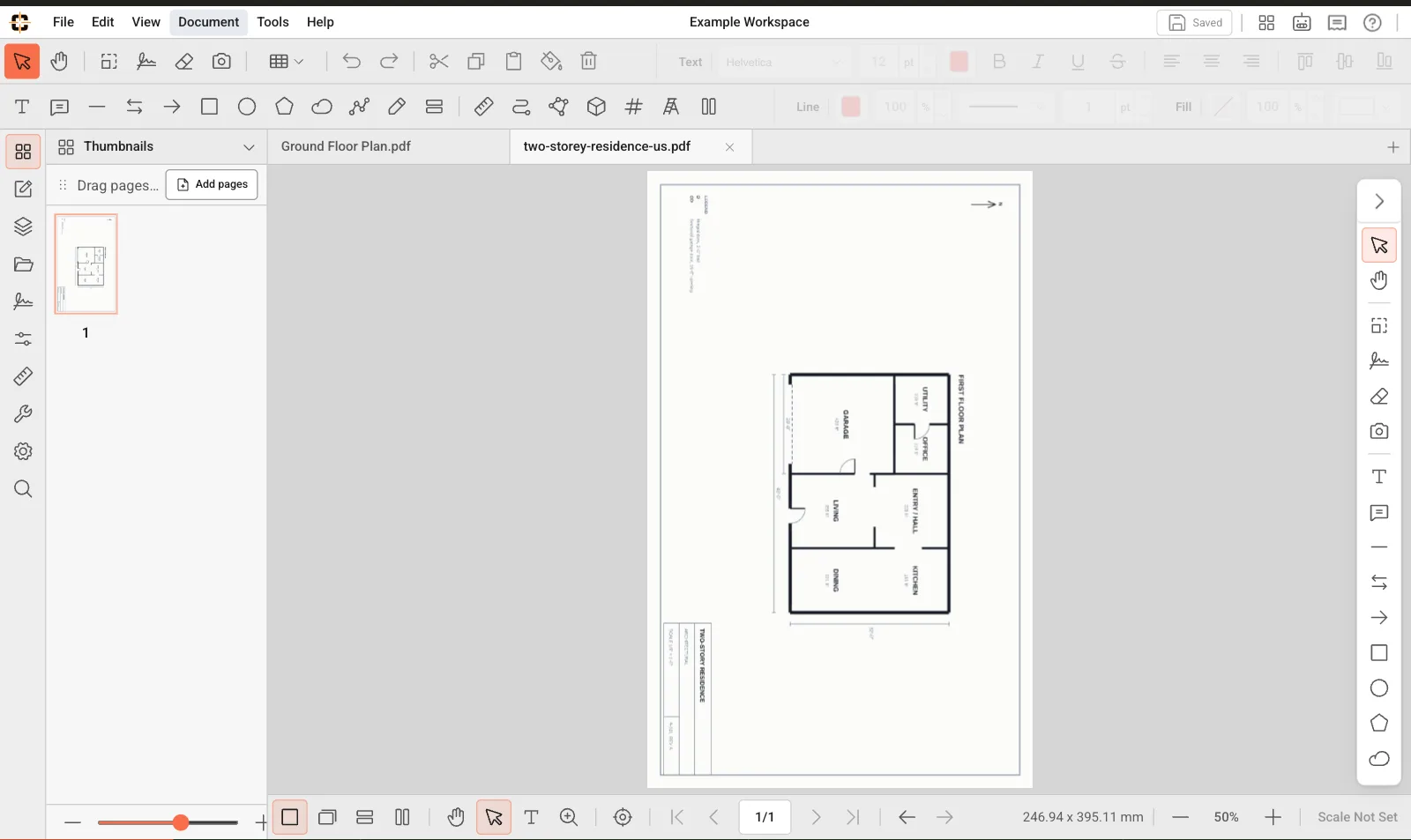 ContractorCounter workspace: Rotate page