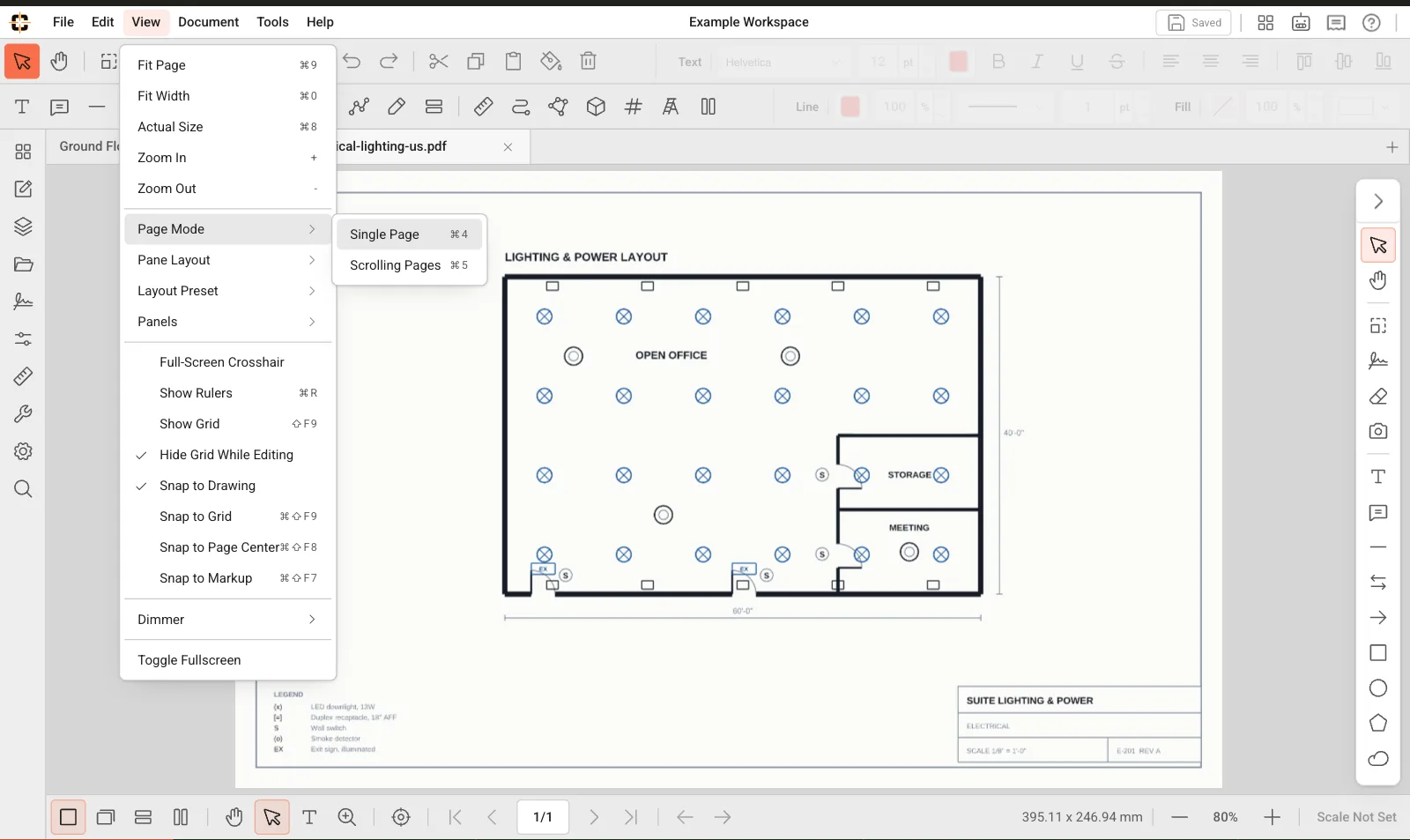ContractorCounter workspace: Rendering performance