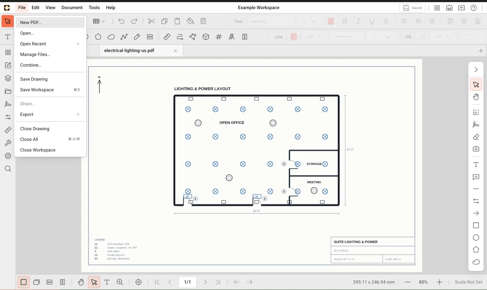 ContractorCounter workspace: Drawing upload