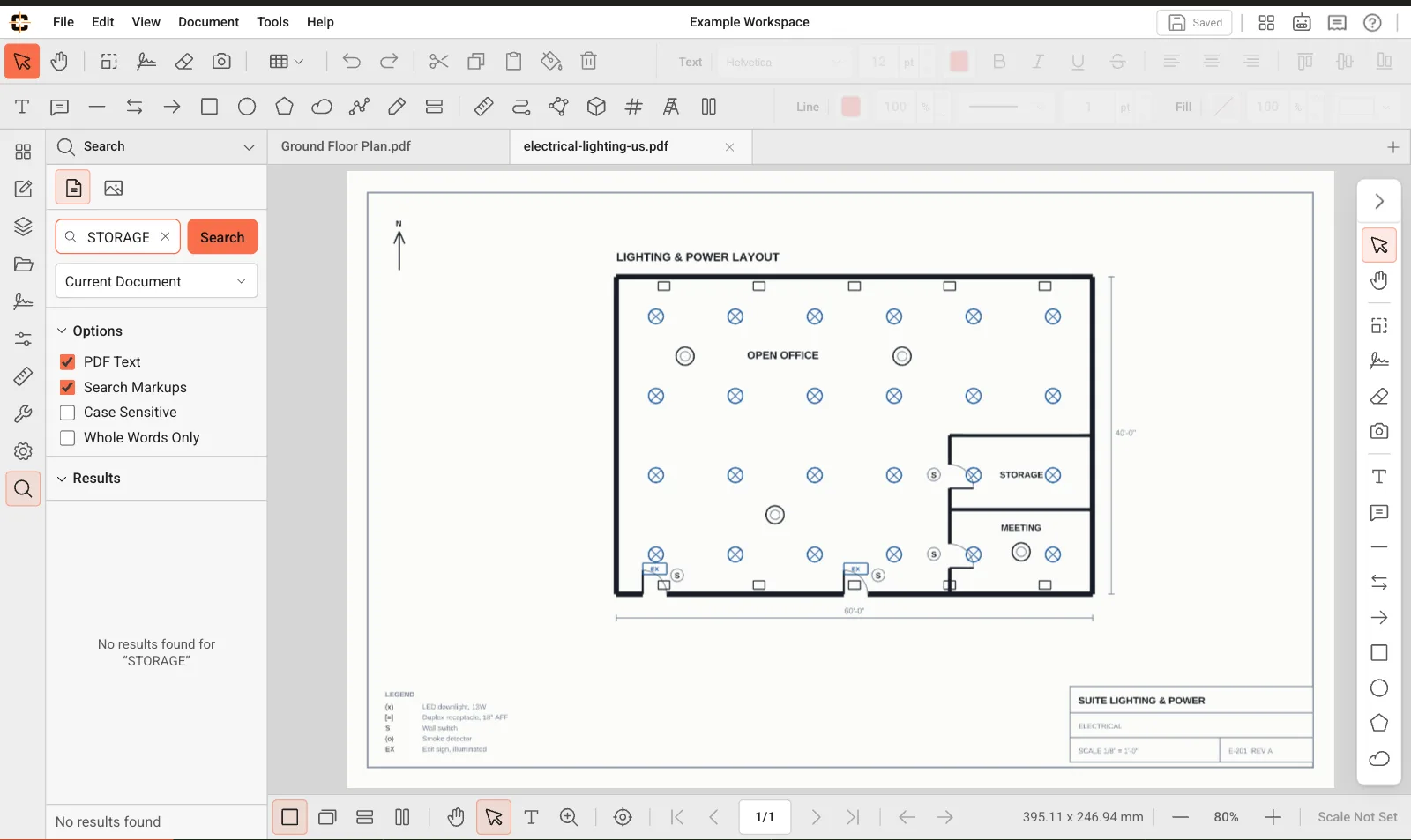 ContractorCounter workspace: Search panel