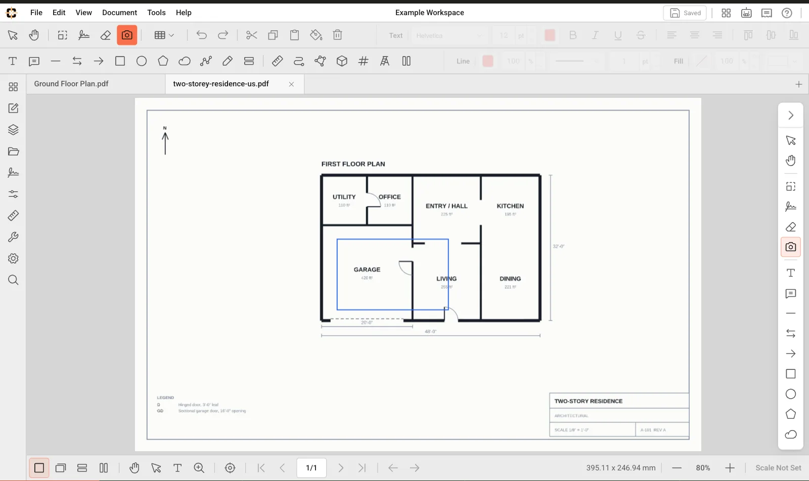 ContractorCounter workspace: Snapshot region